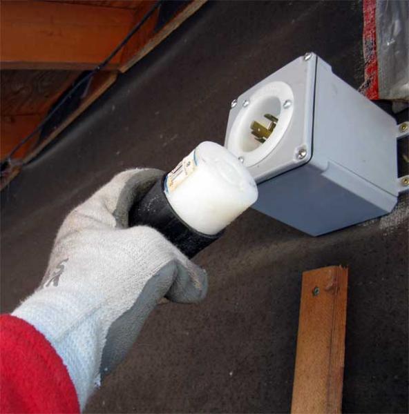 Gen cord thru the wall? How? Fine Homebuilding