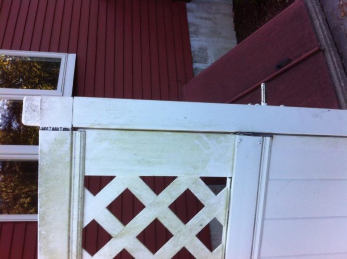 Repairing Vinyl Fence Gate Fine Homebuilding