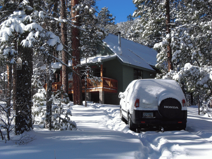 new spec vacation home in Alpine, AZ Fine Homebuilding