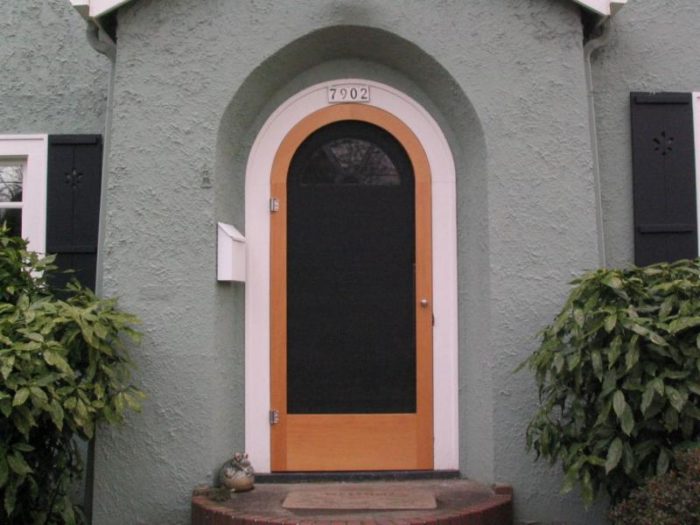 Building an arched screen door attn FatRoman Fine Homebuilding