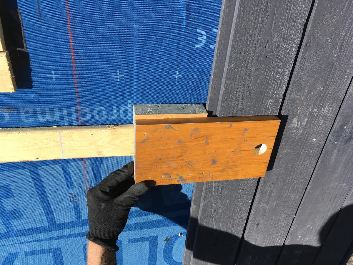 Siding jig for straight nailing pattern Fine Homebuilding