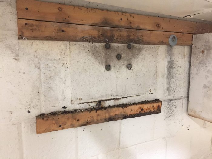 Conundrum How to fill this hole in basement wall? Fine Homebuilding