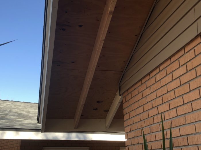 Gable soffit — parallel rafter instead of soffit ladder? - Fine ...