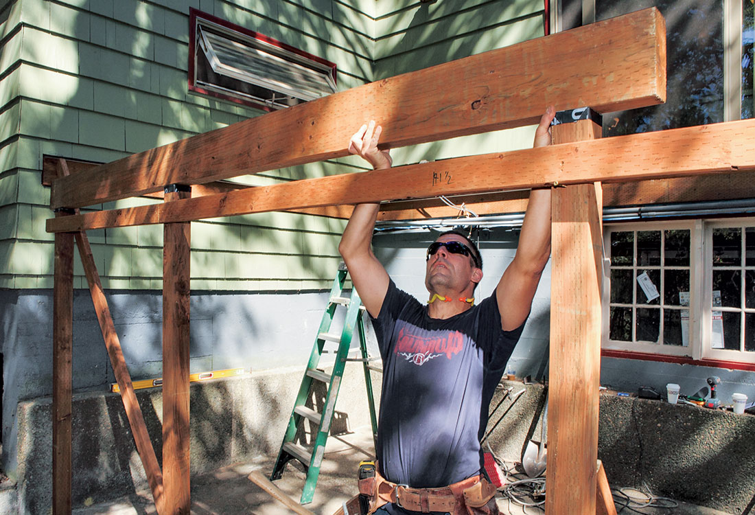 How to Install Deck Beams Fine Homebuilding