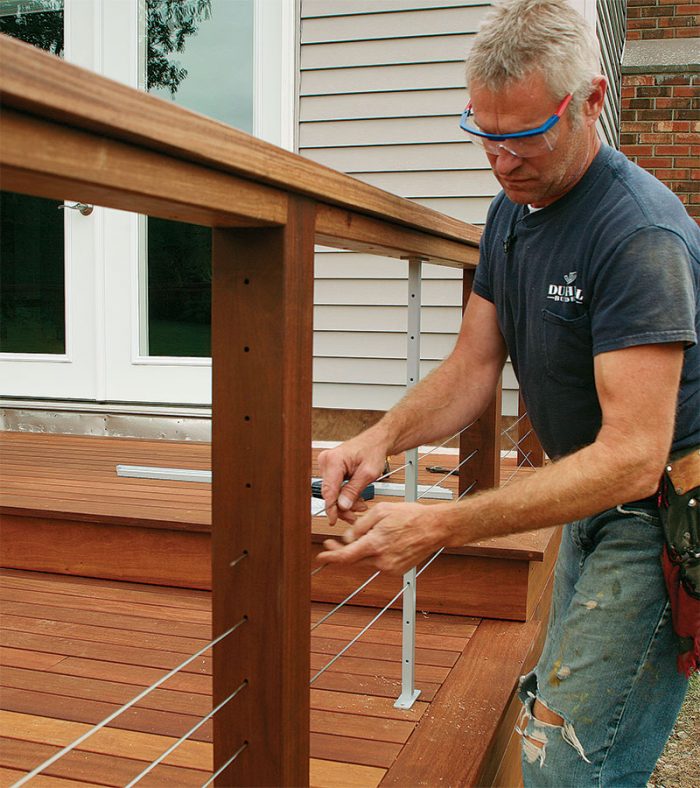 Installing a CableRail System Fine Homebuilding