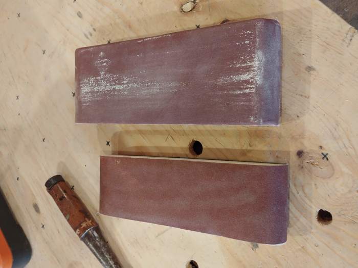Belt Sanding Block Fine Homebuilding