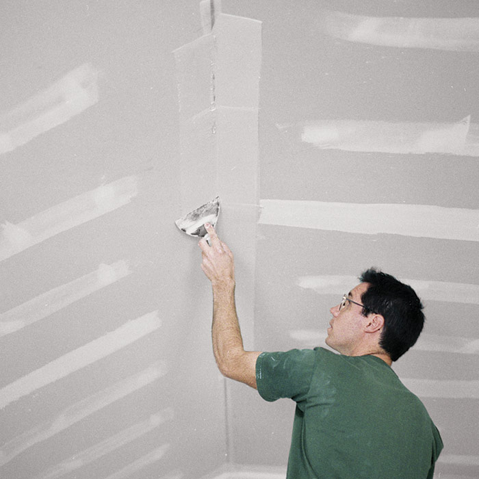 Picture of Taping Off-Angle Corners - Fine Homebuilding