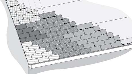 Pyramid Pattern for Three-Tab Shingles - Fine Homebuilding