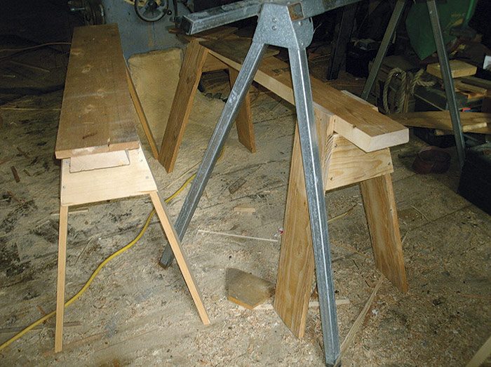Sawhorses in an hour
