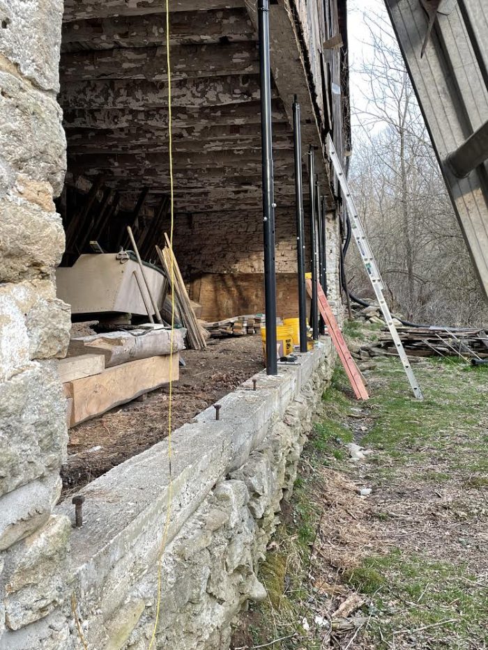 Barn foundation repair Fine Homebuilding