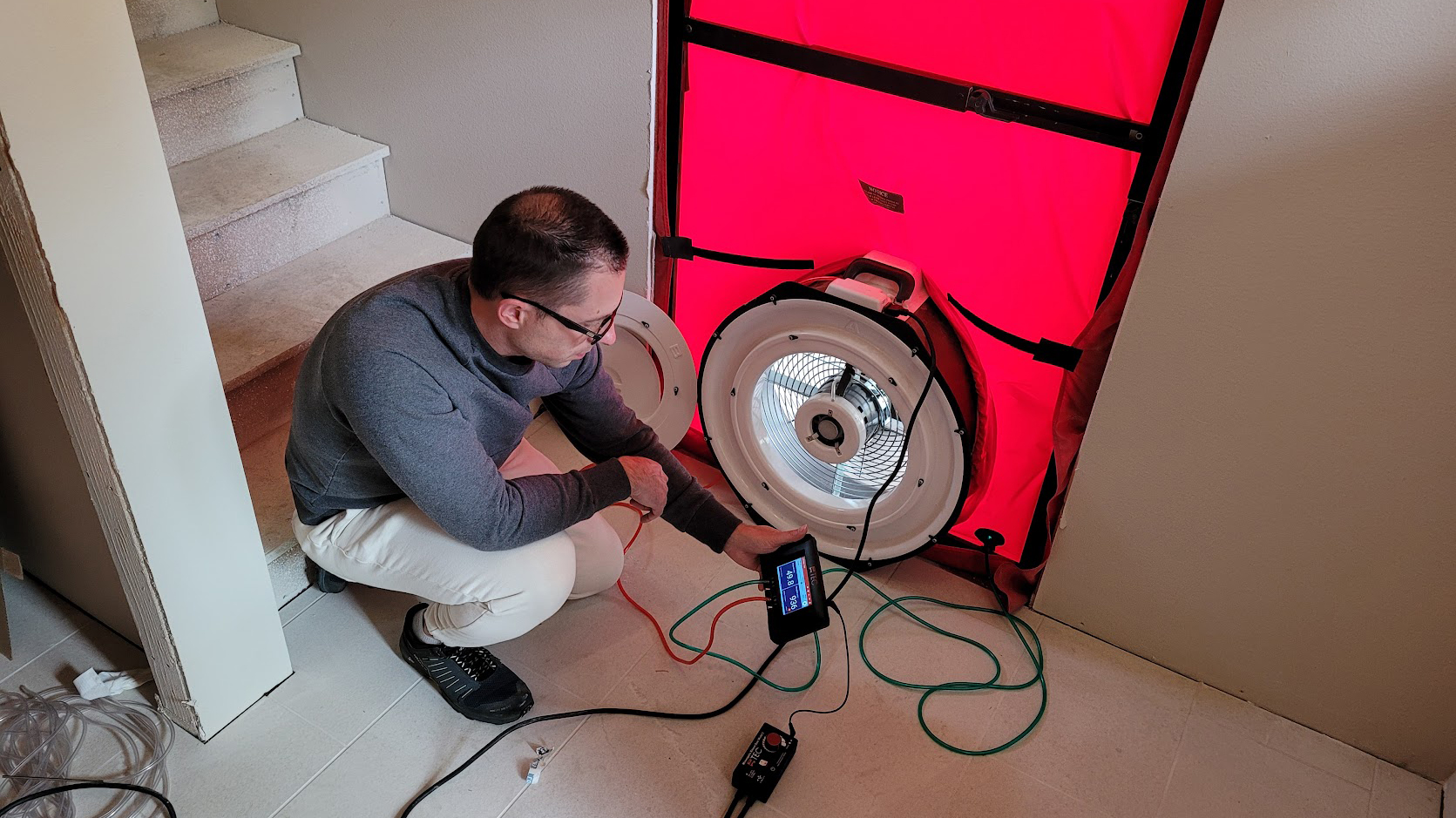 Find Air Leakage With the Minneapolis Blower Door Fine Homebuilding