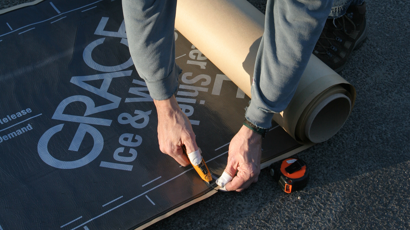 Adhesive Layers of PeelandStick Roof Membranes Fine Homebuilding