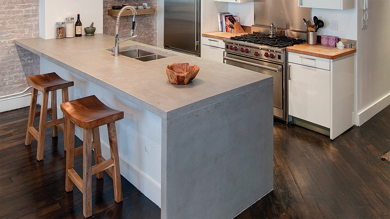 Guide to Countertops Concrete Fine Homebuilding