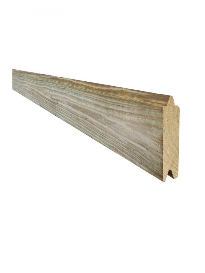 2X6 "Big V" Tongue and Groove Treated lumber Fine Homebuilding