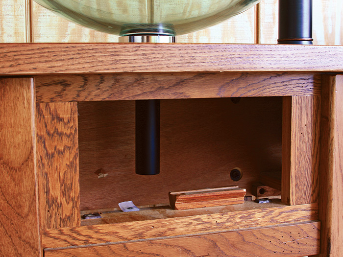 Remove any structural parts that are in the way