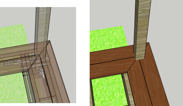 Double Picture Frame Deck with Mike Guertin style guard posts - Fine ...