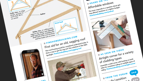 Fine Homebuilding Issue #313 Online Highlights - Fine Homebuilding