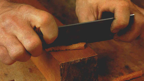Preparing a Scraper - FineWoodworking