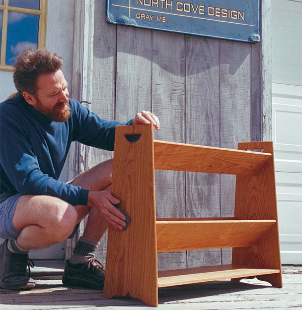 Bookcase Made with Biscuit Joinery FineWoodworking