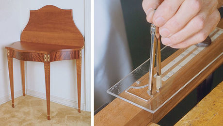 Building a Gate-Leg Card Table - FineWoodworking