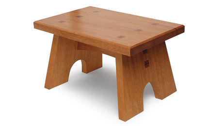 Build a Sturdy Footstool - FineWoodworking
