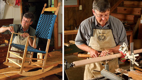 Free Woodworking Plan: Build a Shaker Rocker - FineWoodworking