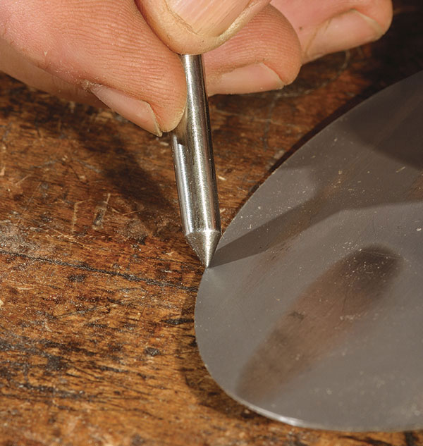 Sharpening a Curved Scraper FineWoodworking