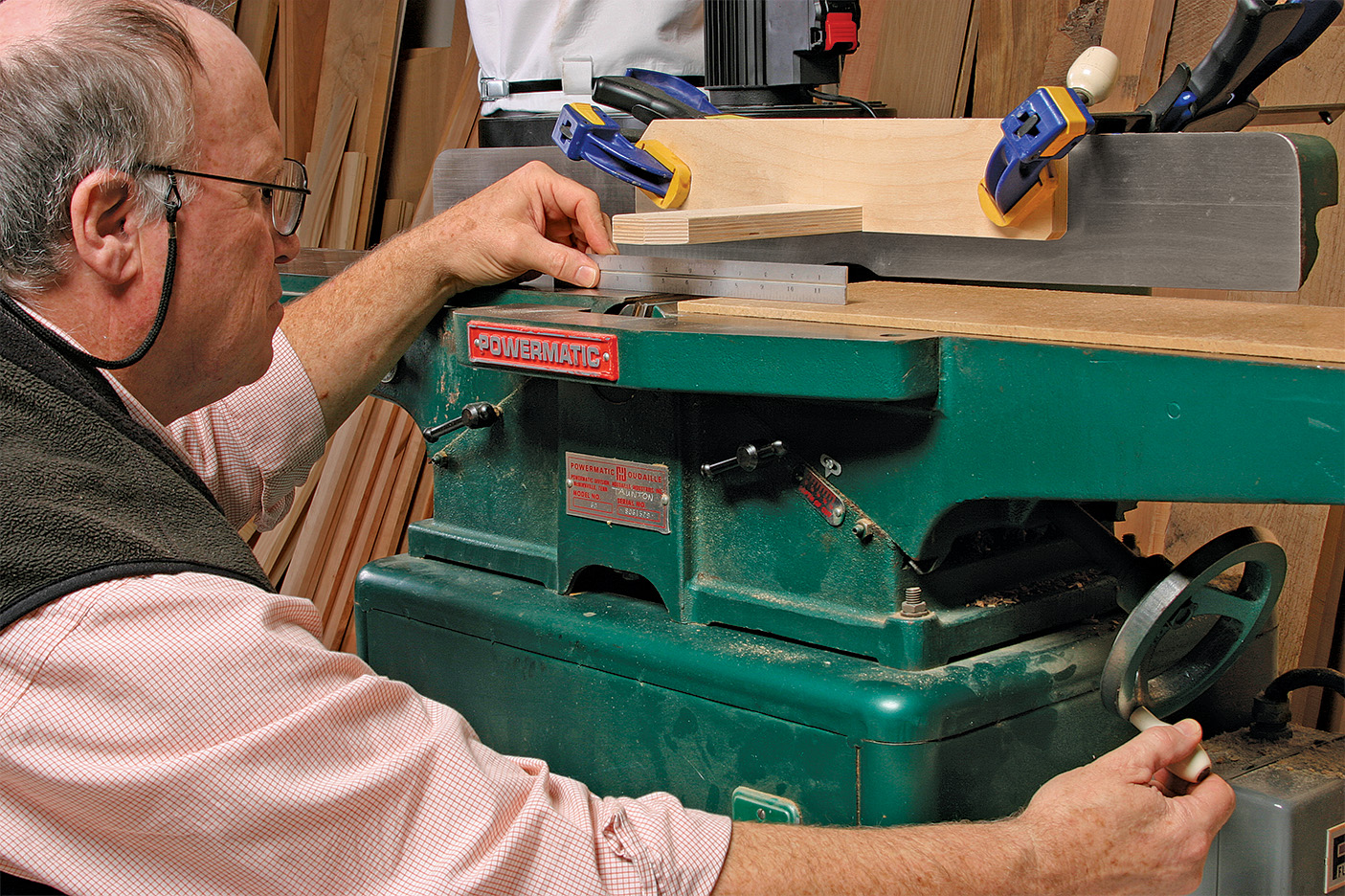 Flatten Wide Boards on a Narrow Jointer FineWoodworking