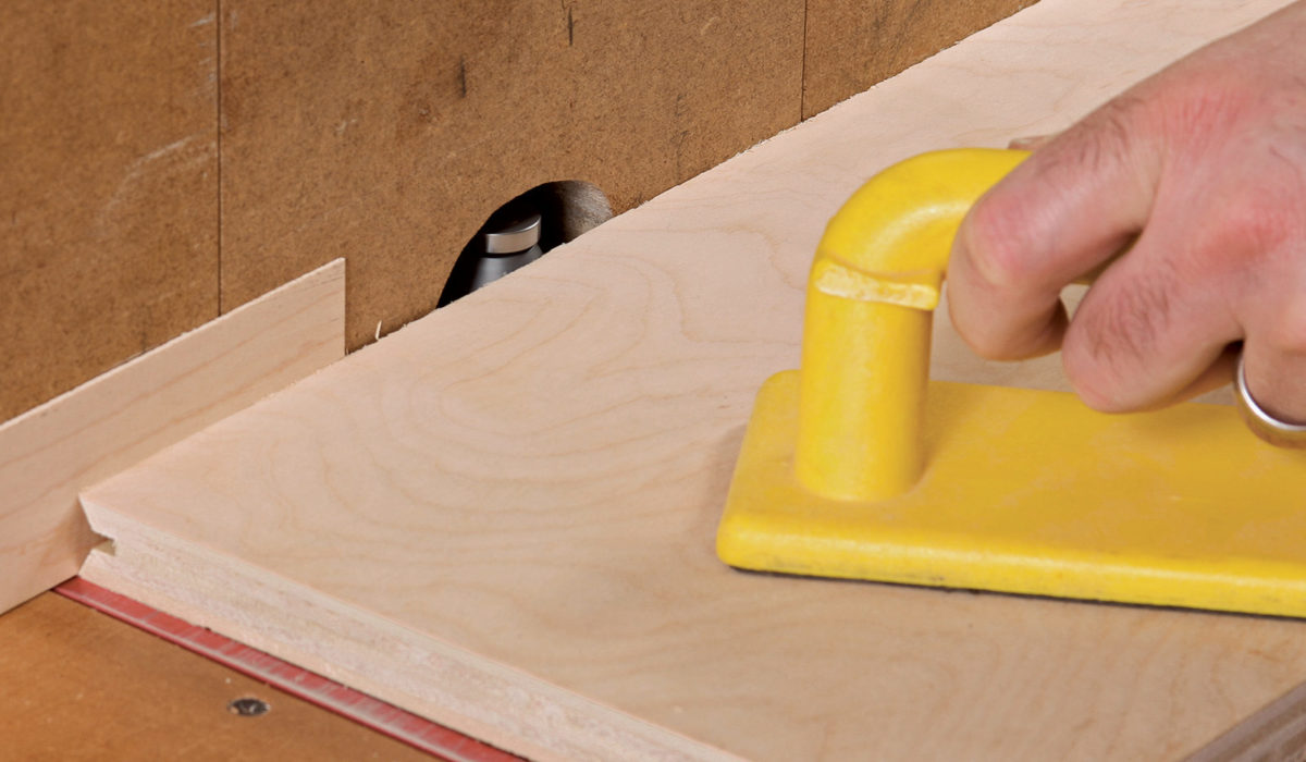 Some Router Bits Need an Offset Fence - FineWoodworking