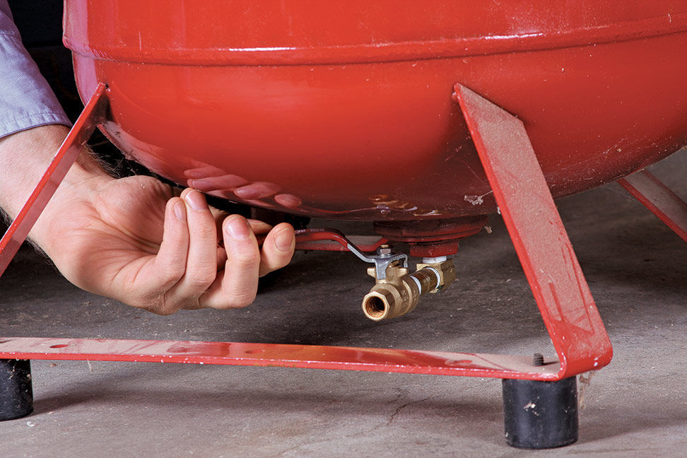 Empty Your Compressor After Every Use FineWoodworking