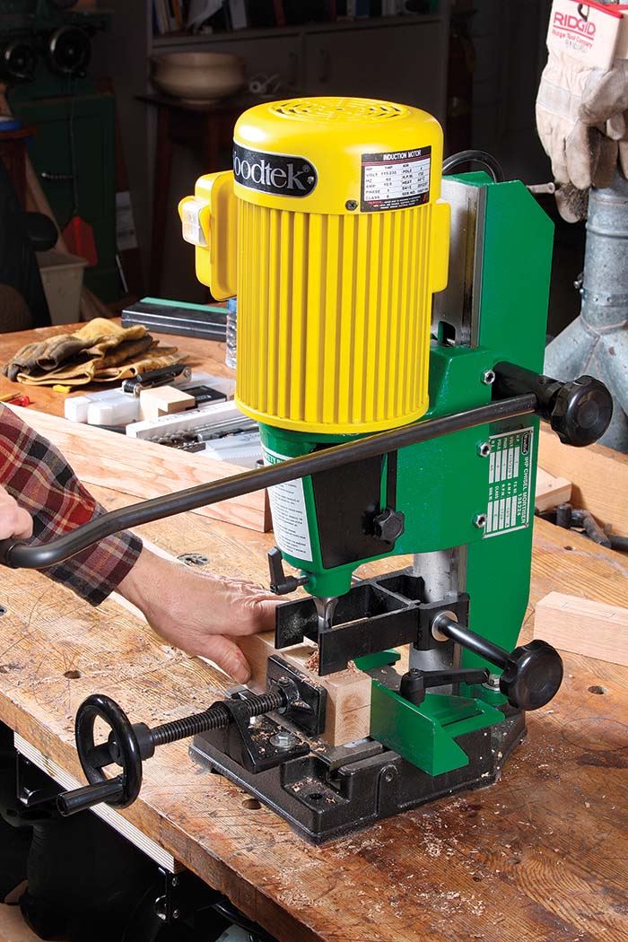 Tool Test Benchtop Mortisers FineWoodworking