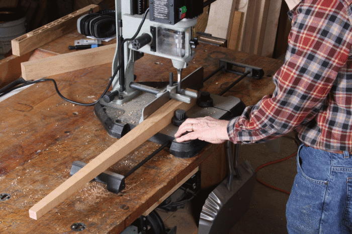 Extensions for mortiser table