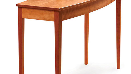 Finish Recipe: Bow-Front Hall Table - FineWoodworking