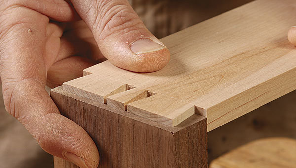 Half Blind Dovetails In Half The Time FineWoodworking