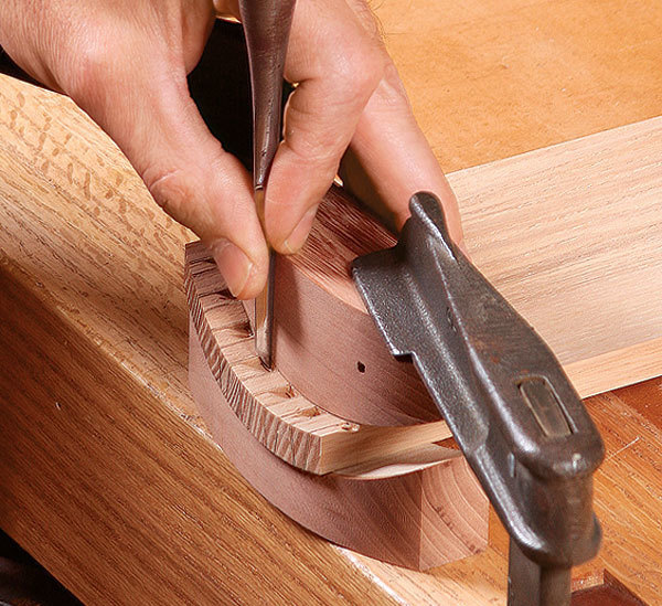 Perfect Dovetails on a Curve FineWoodworking