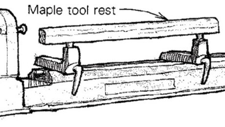 Shopmade Tool Rests - FineWoodworking