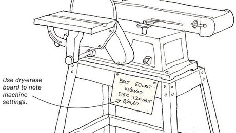 Handy Notepad for Tool Setups - FineWoodworking