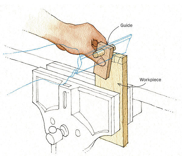 Simple Saw Guide for Accurate Dovetails FineWoodworking