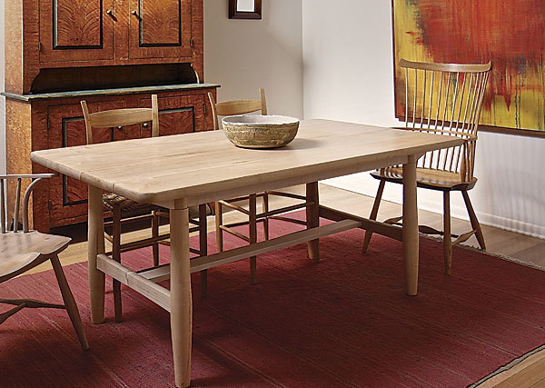 Scandinavian Kitchen Table Plans - FineWoodworking