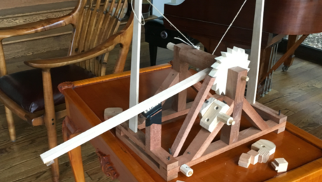 A Catapult - A School Science Project - FineWoodworking