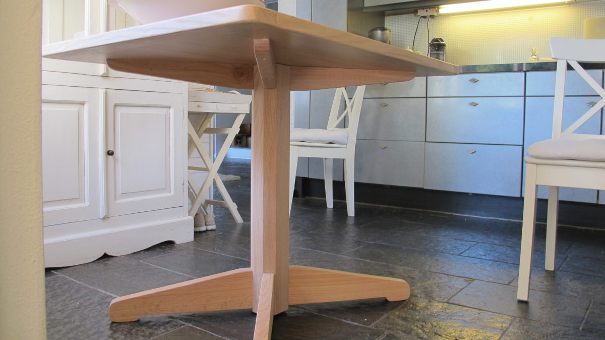 white oak kitchen table FineWoodworking