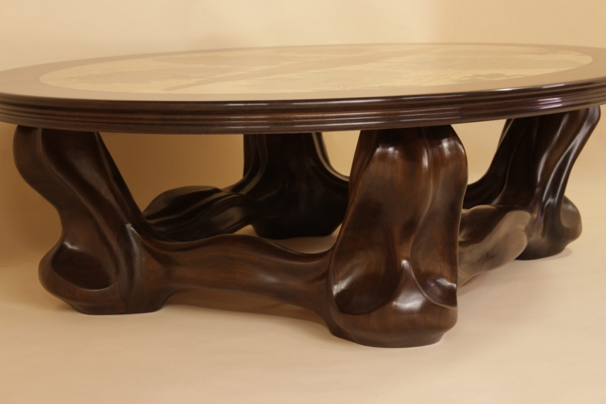 Art Nouveau Coffee Table FineWoodworking
