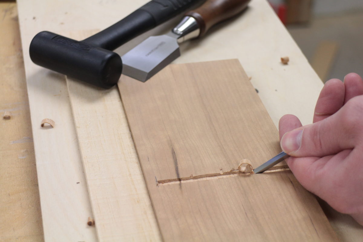 Sometimes hand tools cut the joint faster and easier FineWoodworking