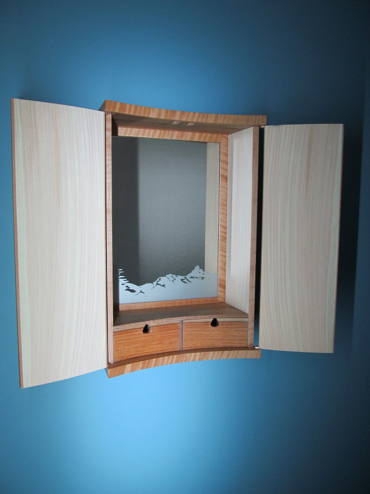 Krenov Inspired Swiss Pear Cabinet - FineWoodworking