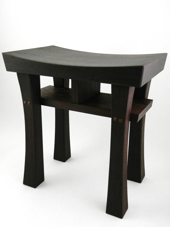 Asian Style Bench Stool Wenge - FineWoodworking