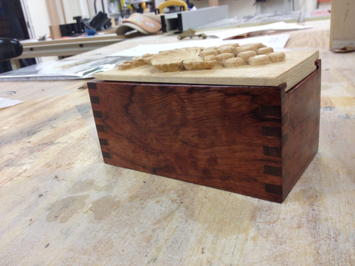 Carving box gift FineWoodworking