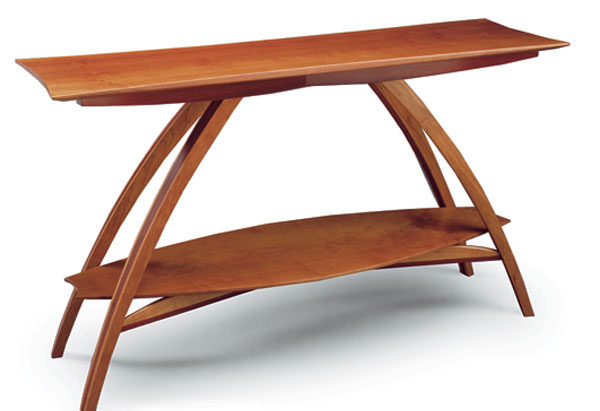 Curved Leg Hall Table - FineWoodworking