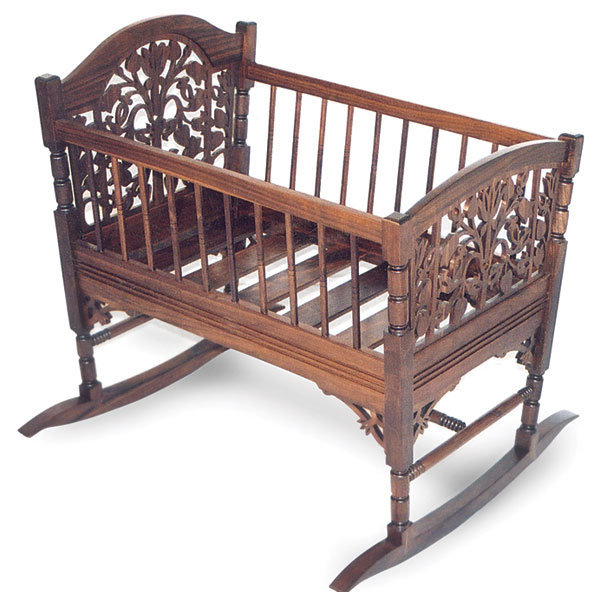 Victorianstyle Cradle FineWoodworking