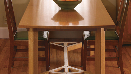 Build a hayrake table this Fall - FineWoodworking