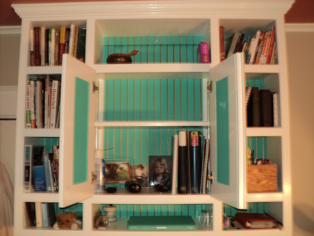 Custom Office Wall FineWoodworking